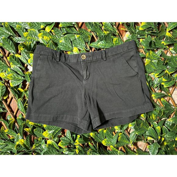 Lilly Pulitzer Black Mini Shorts Size 12 - Picture 1 of 7